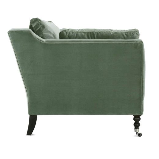 Picture of 71” Quick Ship Madeline Sofa - Antiqued Moss Velvet